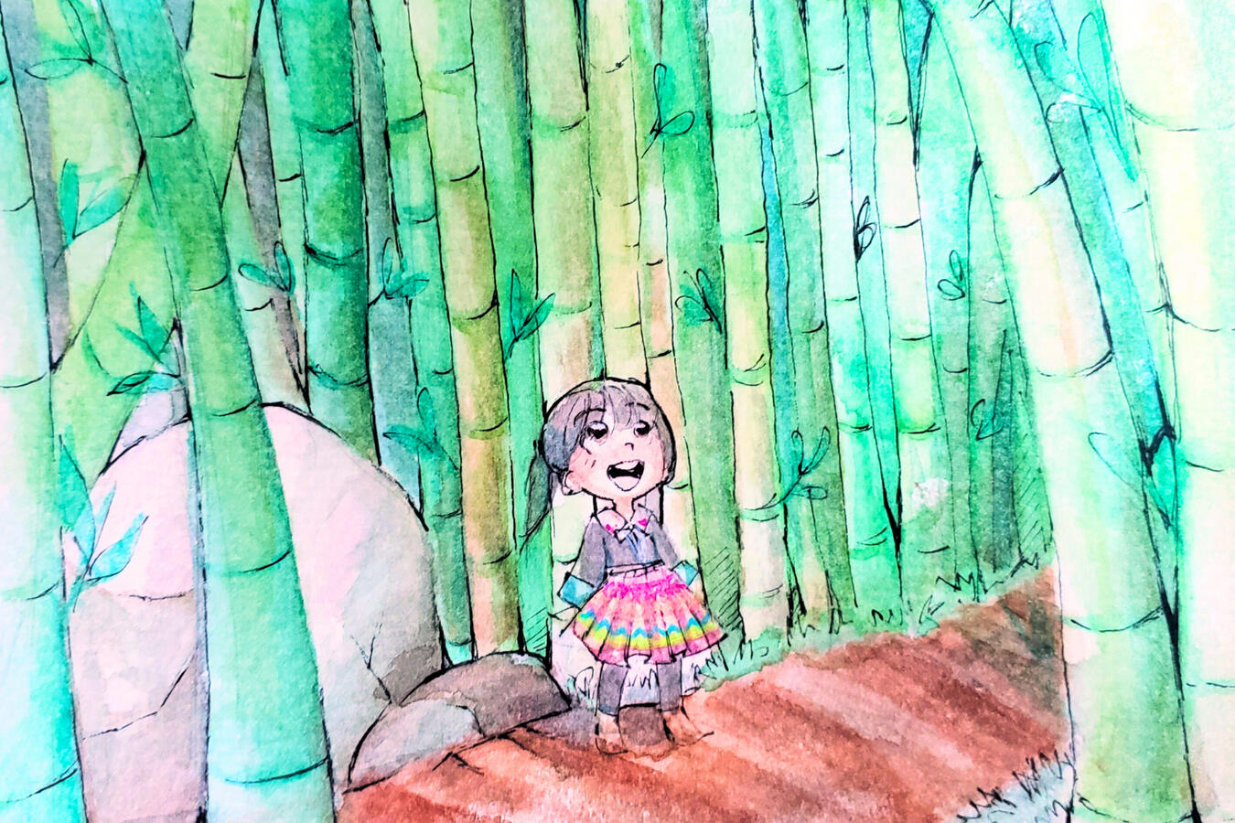 Padee in the Bamboo Forest